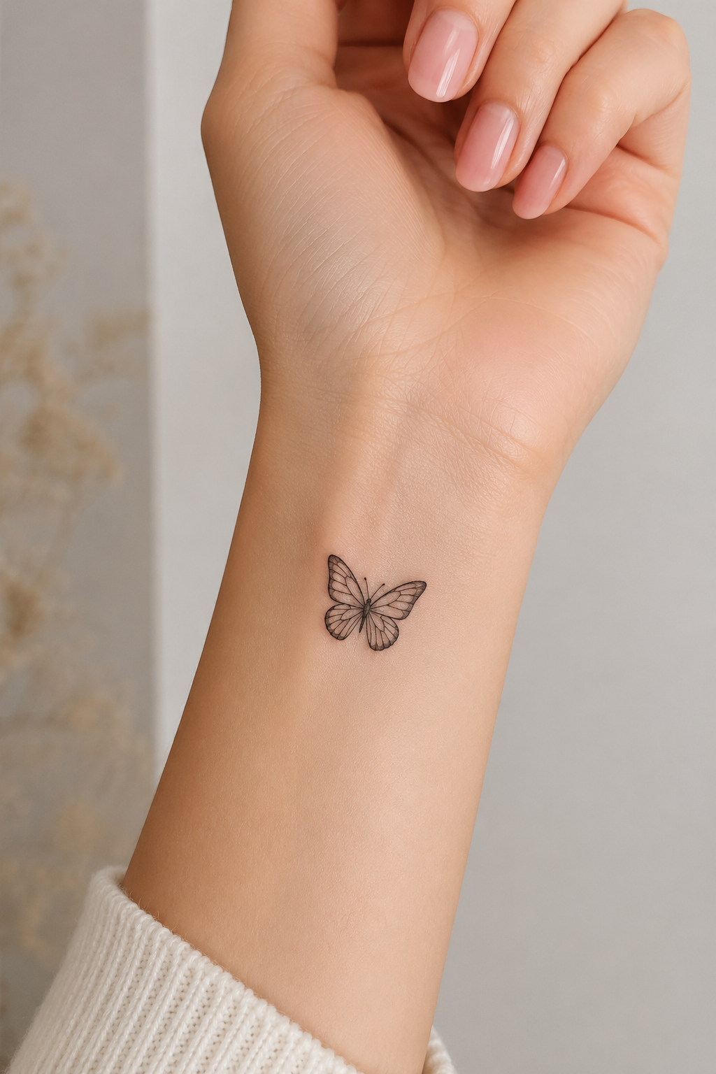 Small Butterfly Tattoo