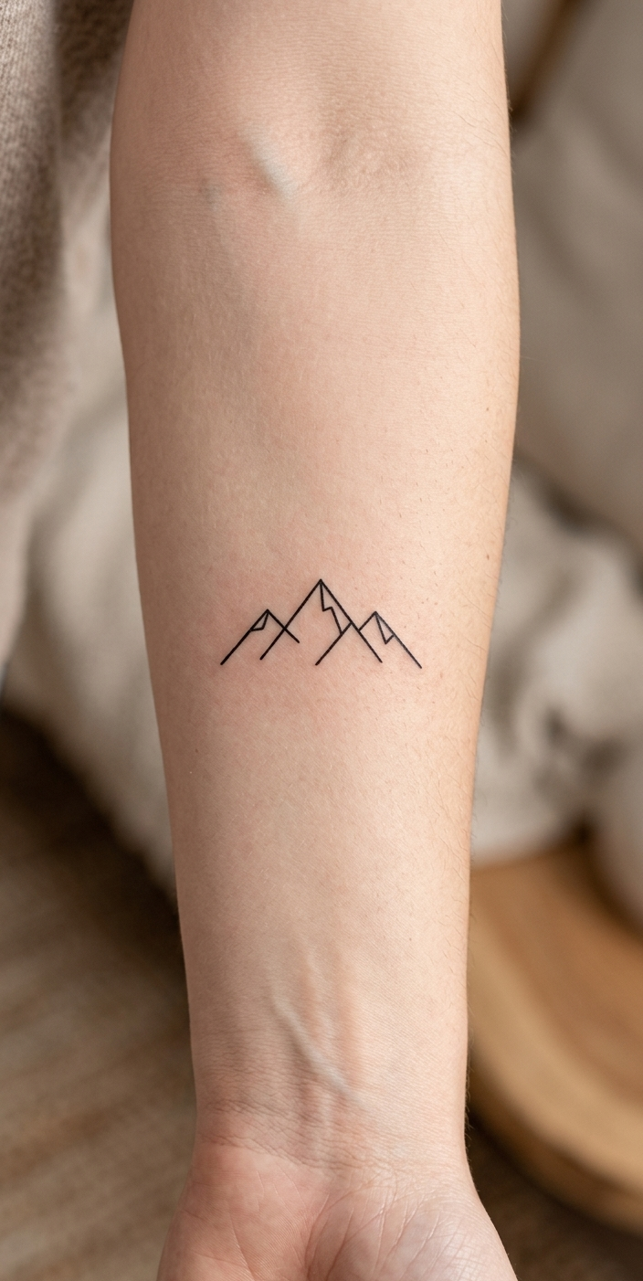 Small Mountain Tattoo