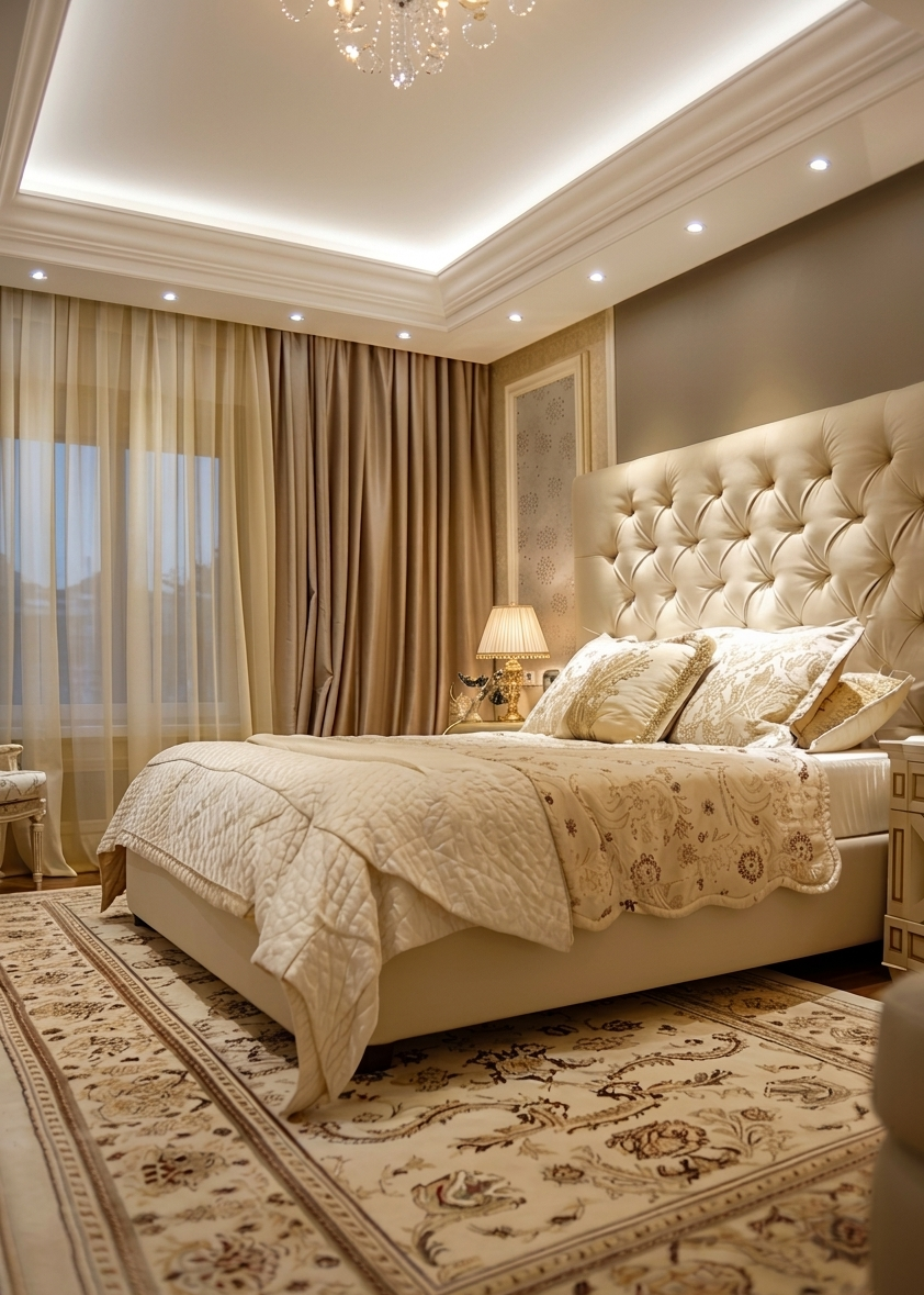 Small Bedroom with Neutral Colors