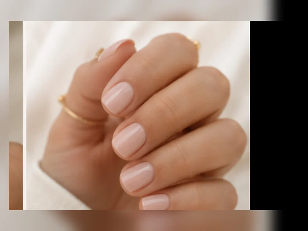 27 Nude Nail Ideas That Look Clean, Glossy & Expensive Soft milky pink nude manicure with a glossy finish