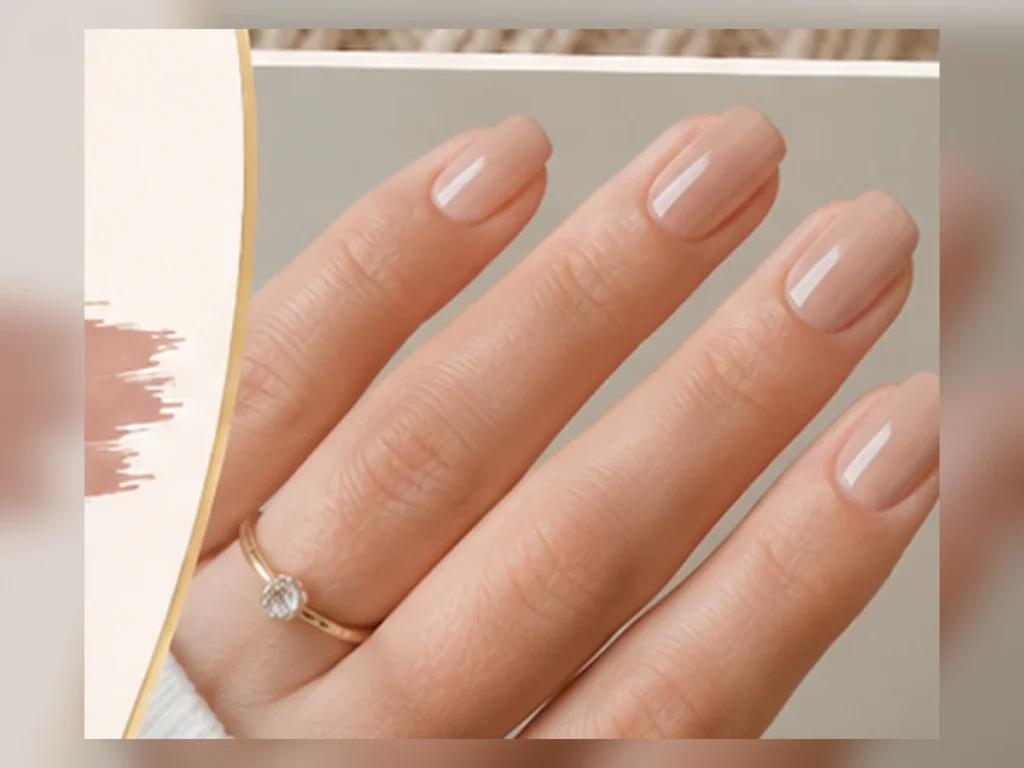 27 Nude Nail Ideas That Look Clean, Glossy & Expensive Nude manicure with very fine white French tips