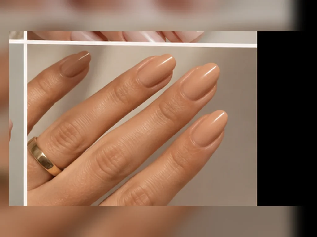 27 Nude Nail Ideas That Look Clean, Glossy & Expensive Warm brown nude manicure with a glossy finish