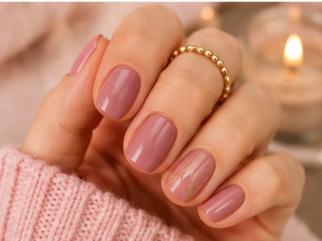 33 Short Nail Ideas That Look Chic on Natural Nails Short natural nails with subtle tiny-dot accents