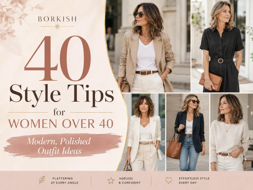 40 Style Tips for Women Over 40: Modern, Polished Outfit Ideas